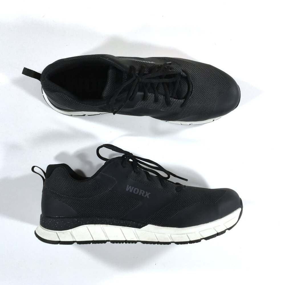 Red Wing Worx Lithium Safety Toe Oxford Work Sneakers Mens Size 14 Black 5048